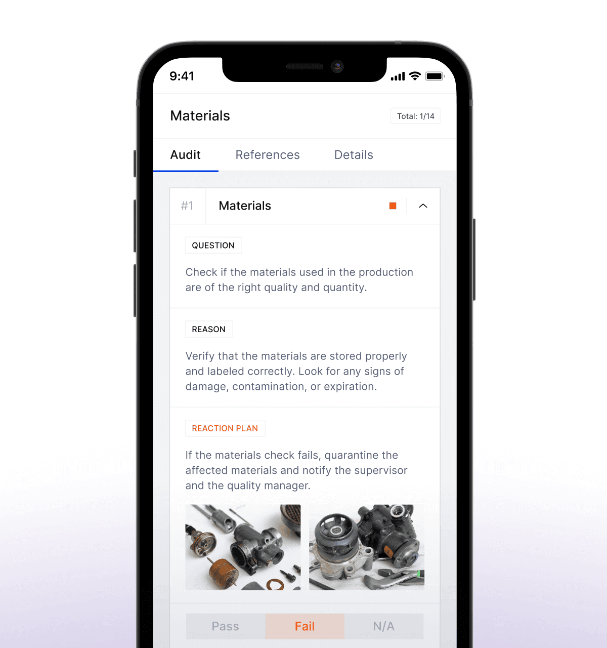 Mobile Auditing Visual